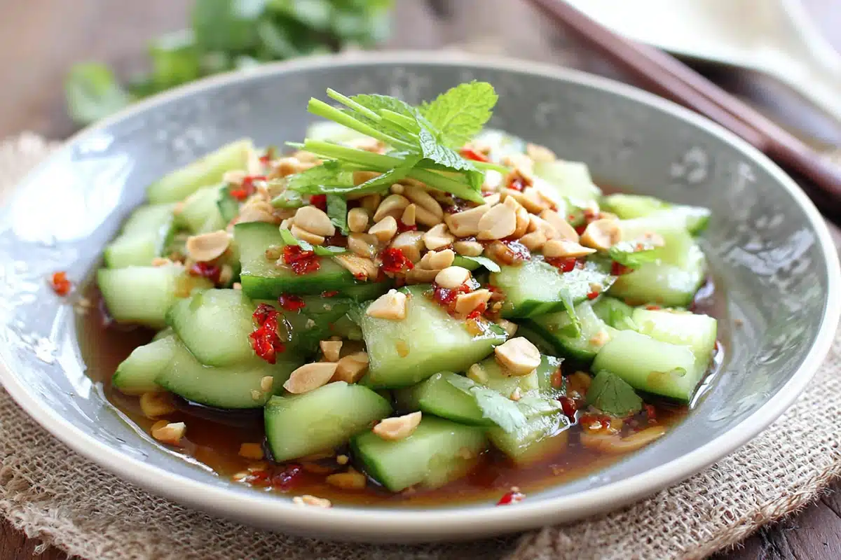 Zing into Summer with Thai Cucumber Salad: A Quick & Flavorful Side Dish 4 Thai Cucumber Salad.web